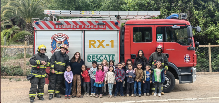 Nuestra unidad rX1 visitó escuela de ciruelos