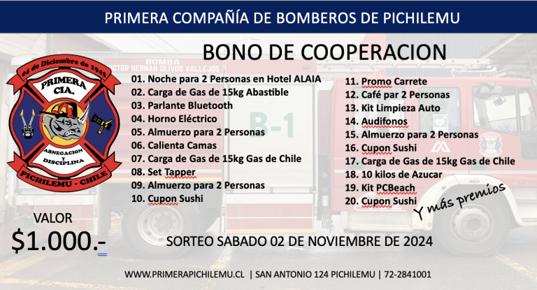 BONO DE COOPERACION